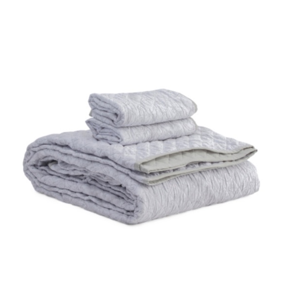 Brand New Vintage Retreat 3pc Janay Diamond Quilt Set- - Picture 2 of 2